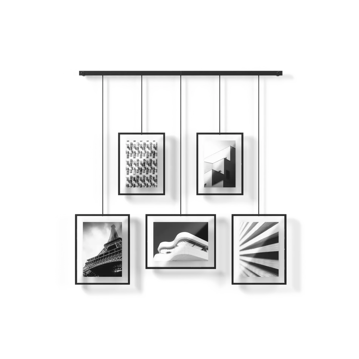 Exhibit Wall Picture Frames, Set of 5