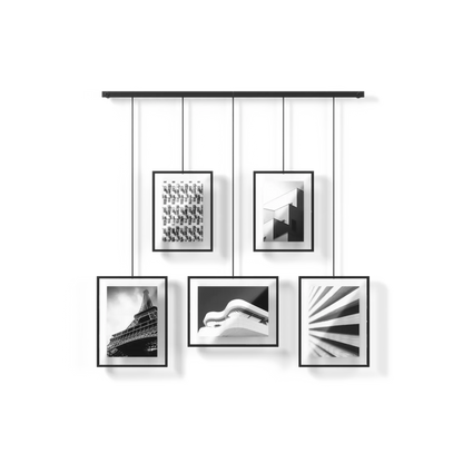 Exhibit Wall Picture Frames, Set of 5