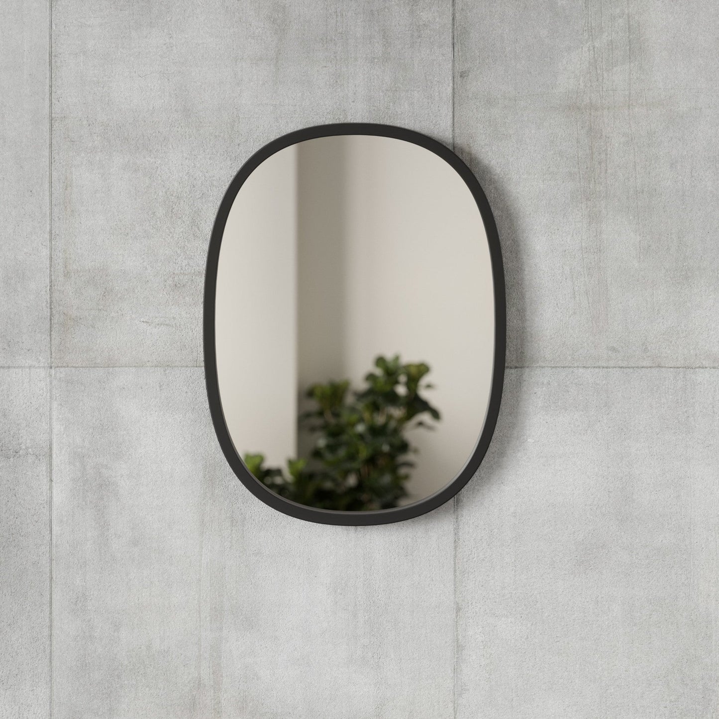Hub Oval Wall Mirror