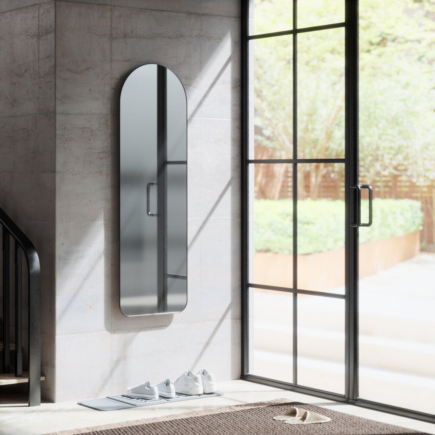 Hubba Arched Leaning & Wall Mirror