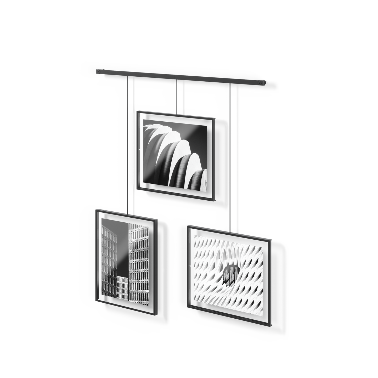 Exhibit 8x10 Wall Picture Frames, Set of 3